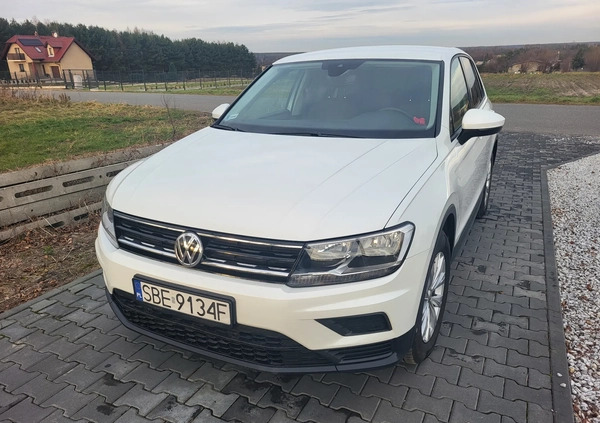 Volkswagen Tiguan cena 99000 przebieg: 34500, rok produkcji 2019 z Jasło małe 137